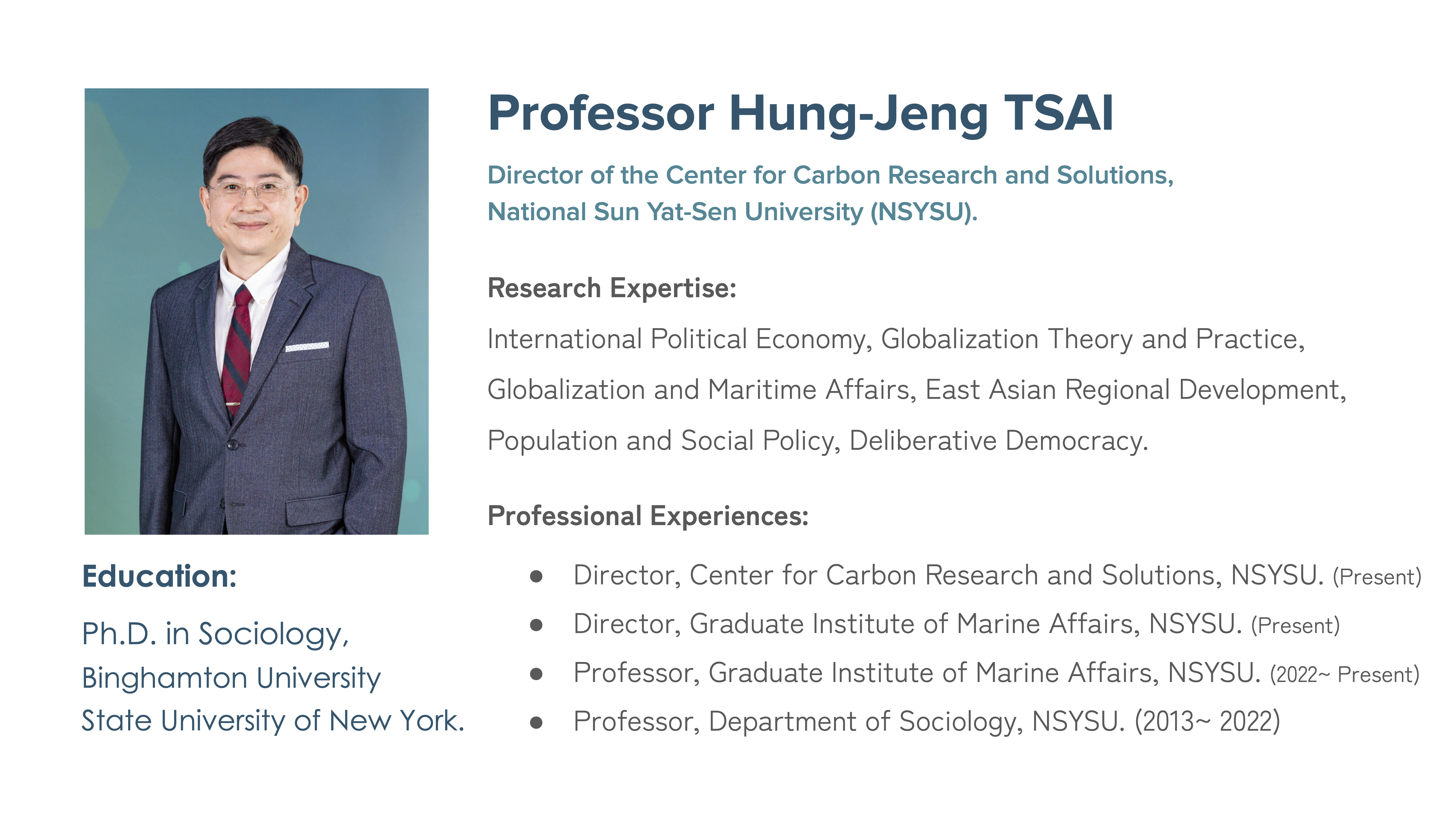 Professor Hung-Jeng Tsai