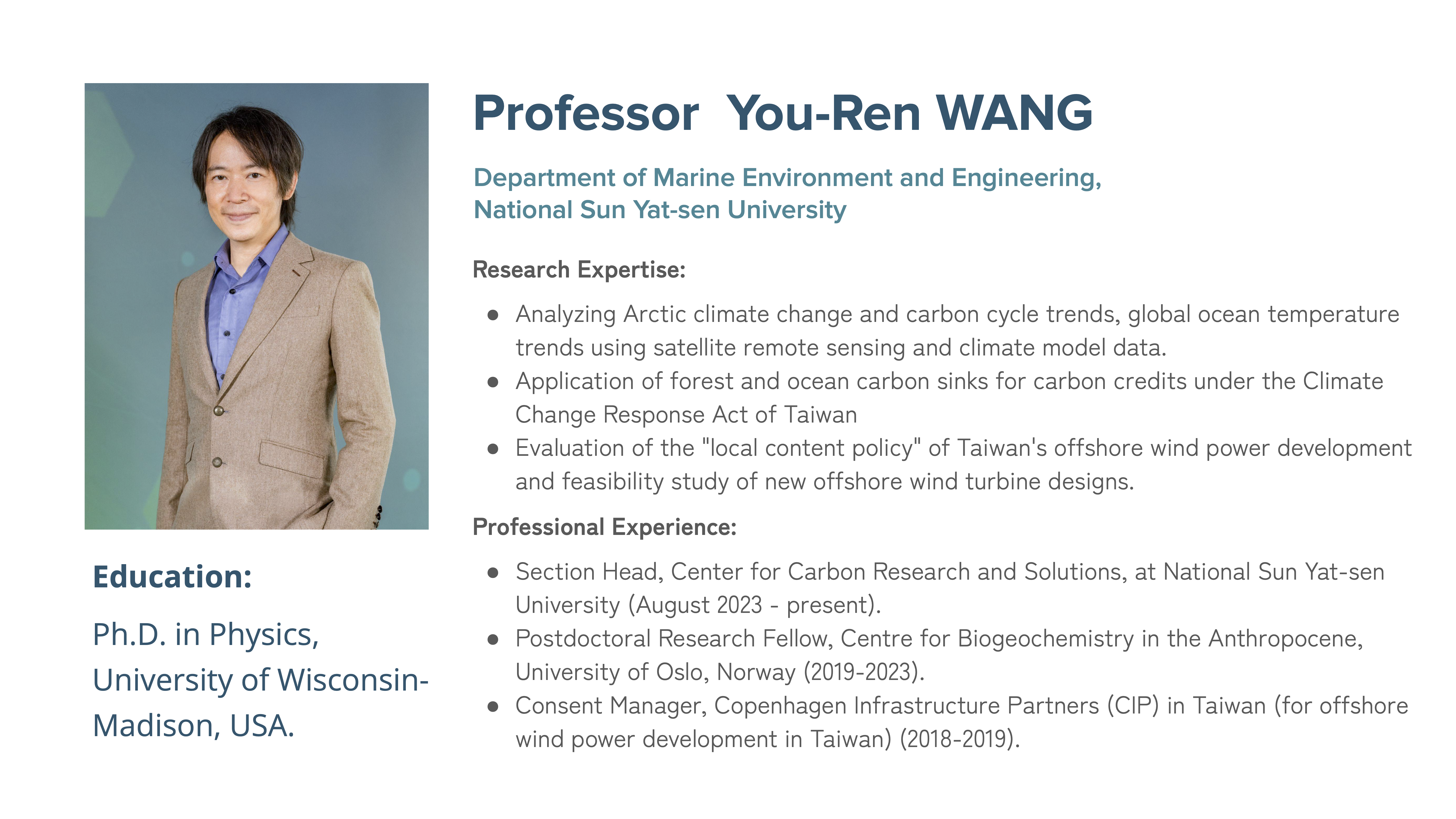 Professor You-Ren Wang